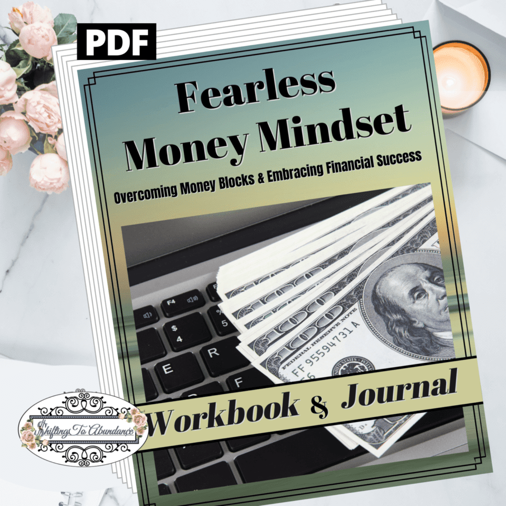 fearless money mindset journal and workbook