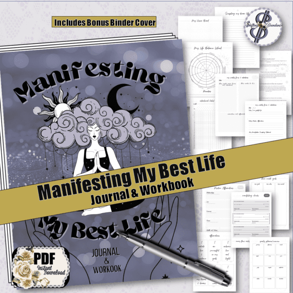 manifesting my best life journal/workbook