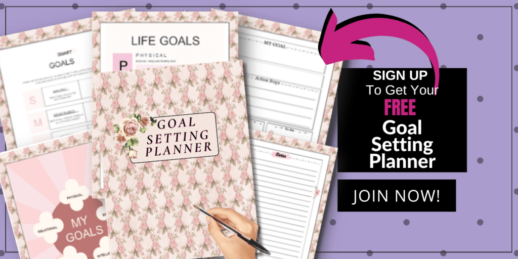 free goal setting planner 