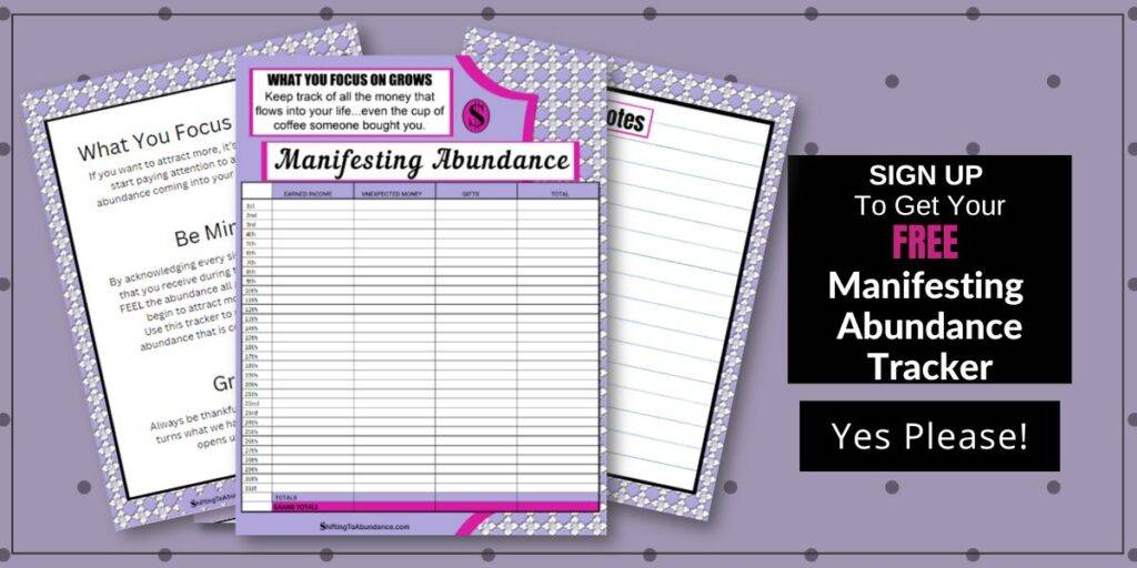 Manifesting Abundance Tracker