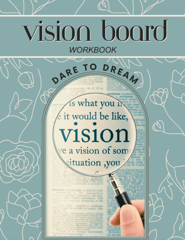 Cover of Vision Board Workbook